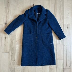 Saint James Deep Blue Teddy Jacket